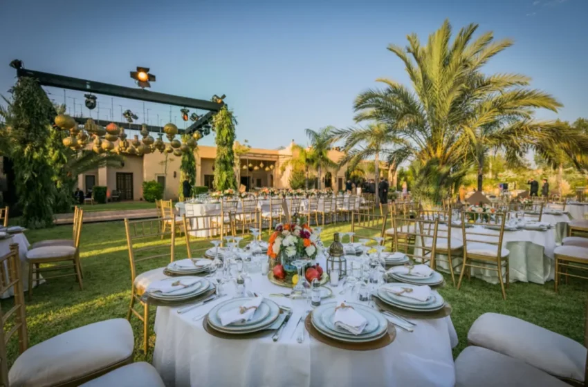  Mariages à Marrakech : un été marqué par la baisse des réservations et des traditions changeantes