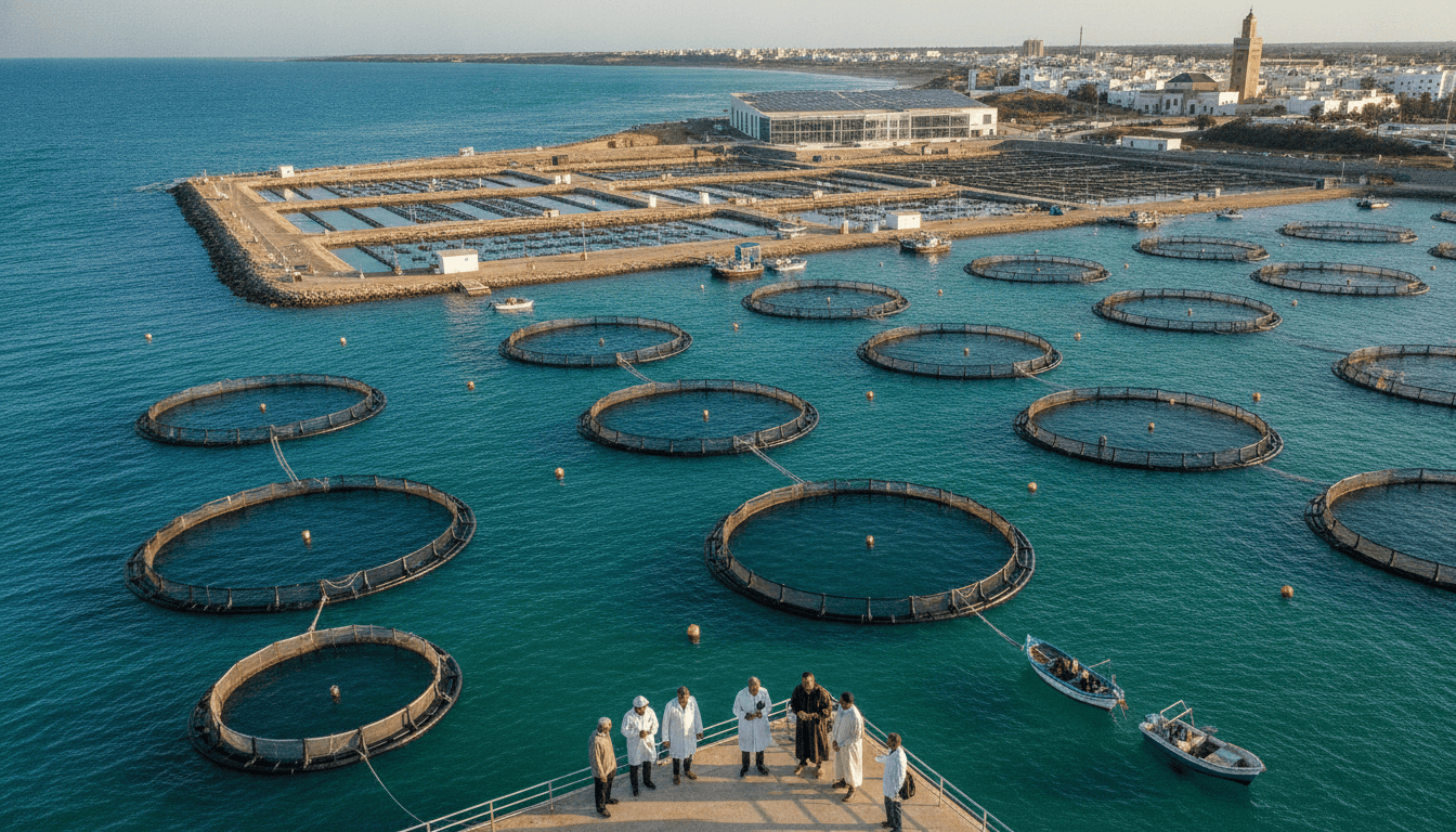 Maroc 244 projets d'aquaculture visent 90 000 tonnes par an selon l'ANDA