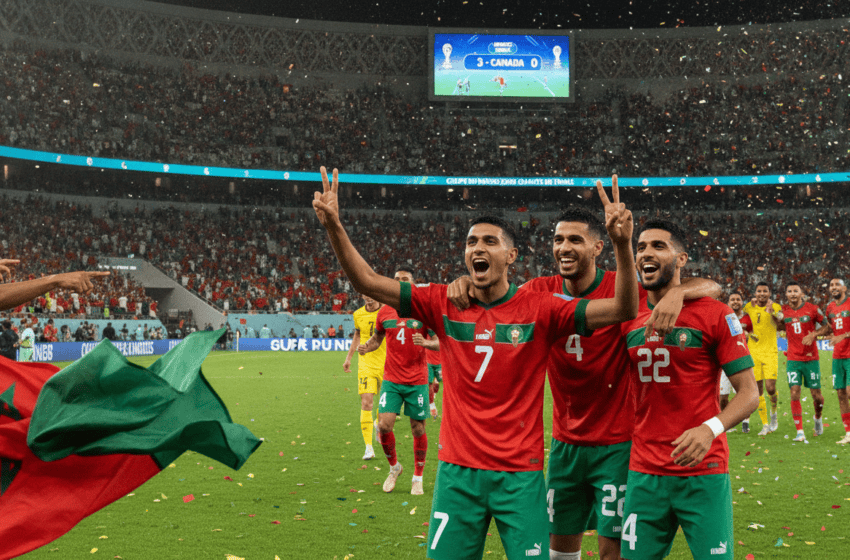  Maroc 3-0 Canada, les Lions en quarts de la Coupe du monde 2026