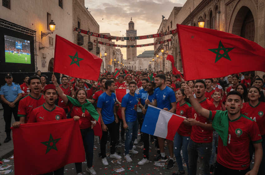  Maroc France : ambiance électrique avant le duel décisif pour une place en demi‑finale