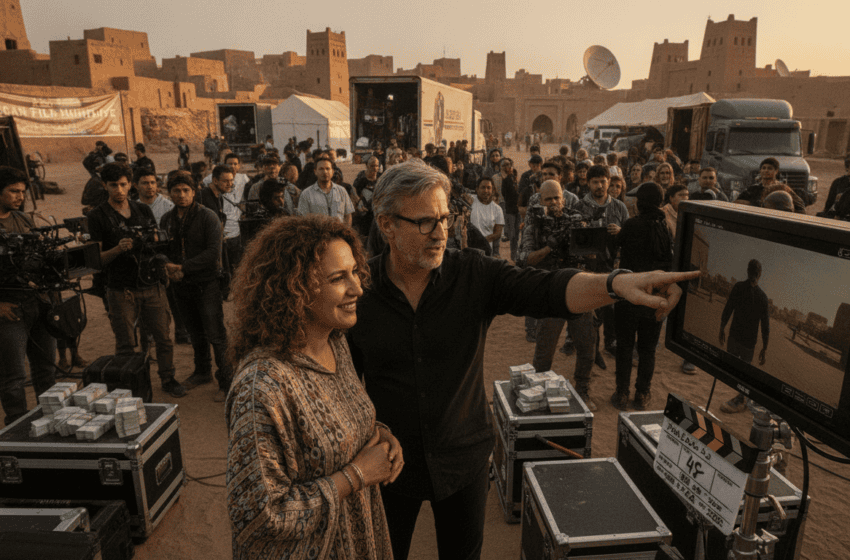  Maroc en 2025 : 48 productions étrangères et 1,21 milliard de dirhams investis