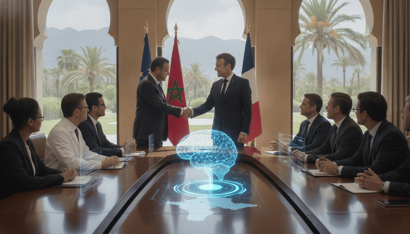 Maroc et France renforcent leur partenariat en intelligence artificielle