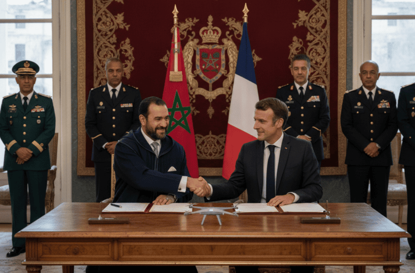  Maroc et France signent un accord de coopération dans l’industrie de la défense