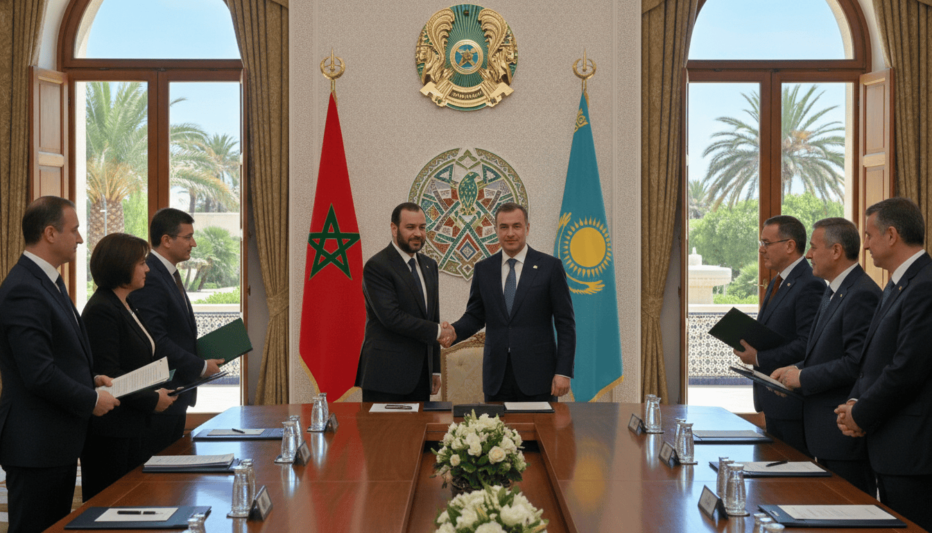 Maroc et Kazakhstan veulent un partenariat stratégique pour échanges et approvisionnements directs