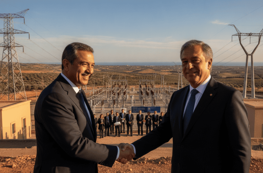  Maroc et Portugal relancent l’interconnexion électrique et sollicitent l’UE et investisseurs privés