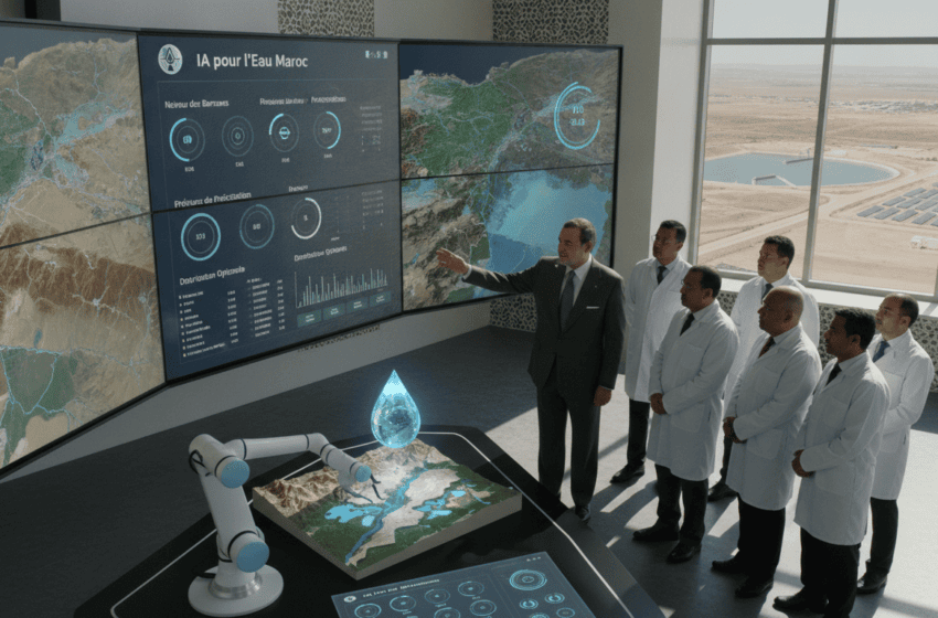  Maroc: l’intelligence artificielle au service de la gestion des ressources en eau