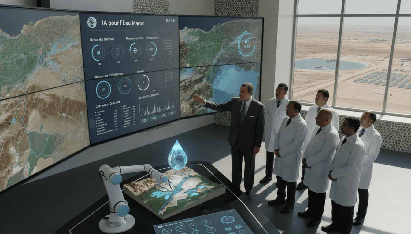 Maroc: l'intelligence artificielle au service de la gestion des ressources en eau