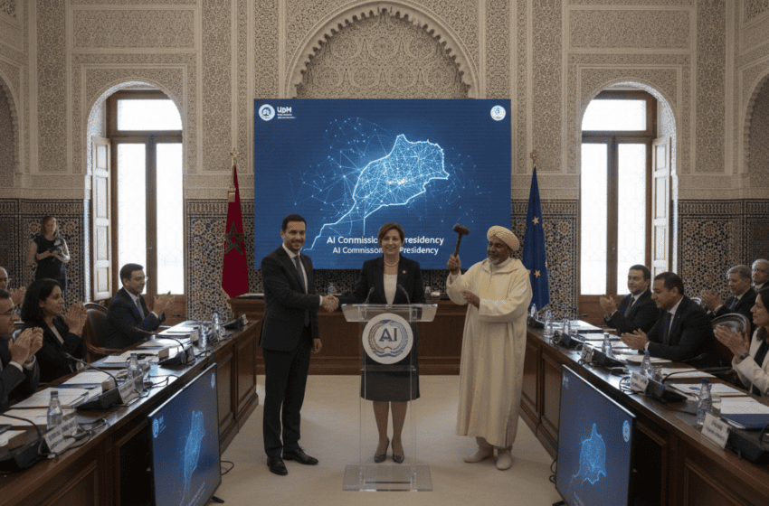 Maroc obtient la présidence de la commission de l'intelligence artificielle à l'AP‑UpM