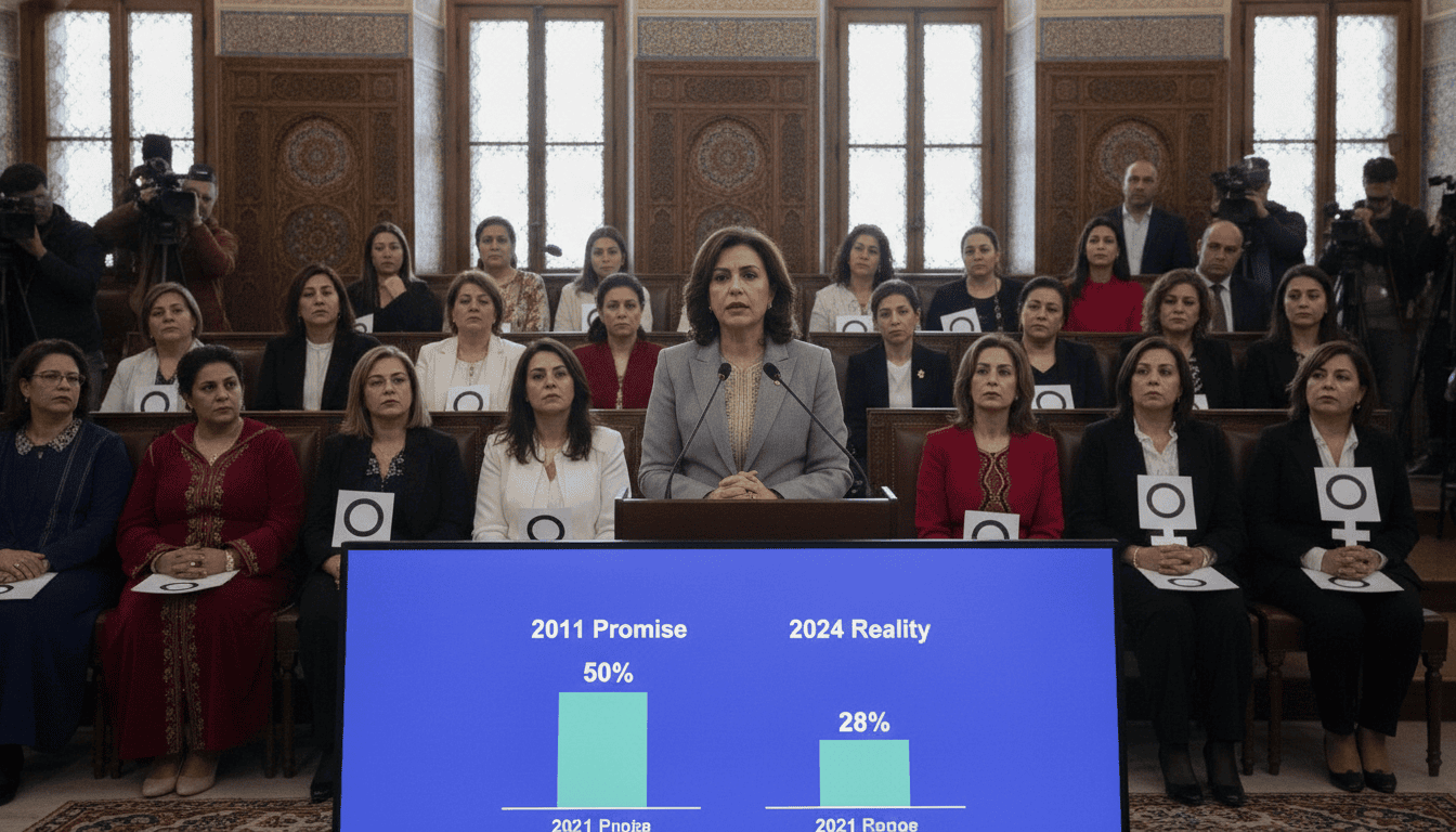 Maroc: parité 2011 non appliquée après 15 ans, femmes sous 30 % au Parlement
