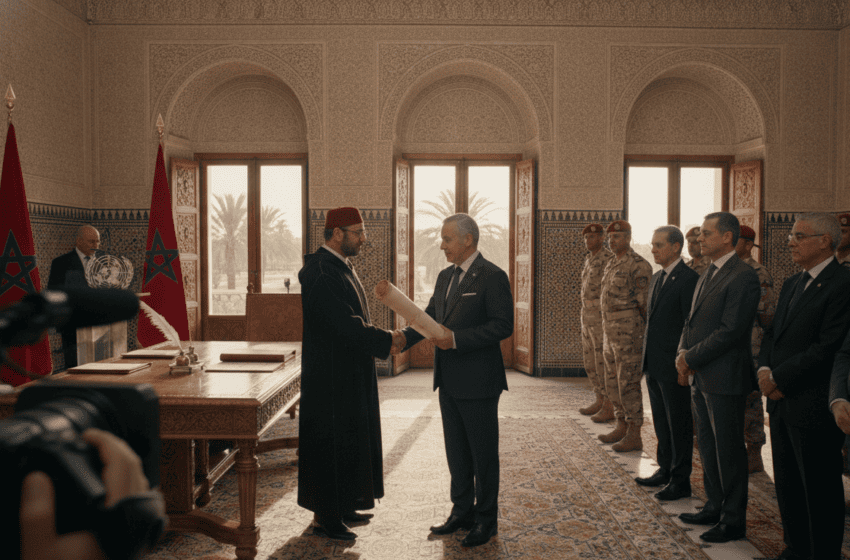  Maroc rejoint la Force internationale de stabilisation à Gaza après signature d’un accord