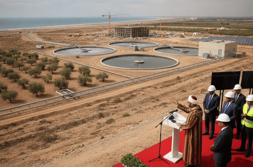  Maroc renforce sa politique hydrique avec le dessalement et la réutilisation des eaux