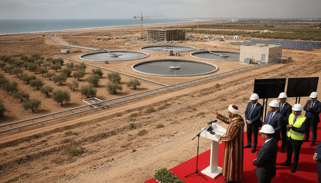 Maroc renforce sa politique hydrique avec le dessalement et la réutilisation des eaux