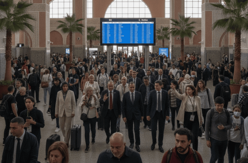  Marrakech-Menara: 5,6 millions de passagers, hausse de 10,41% à fin juin 2026
