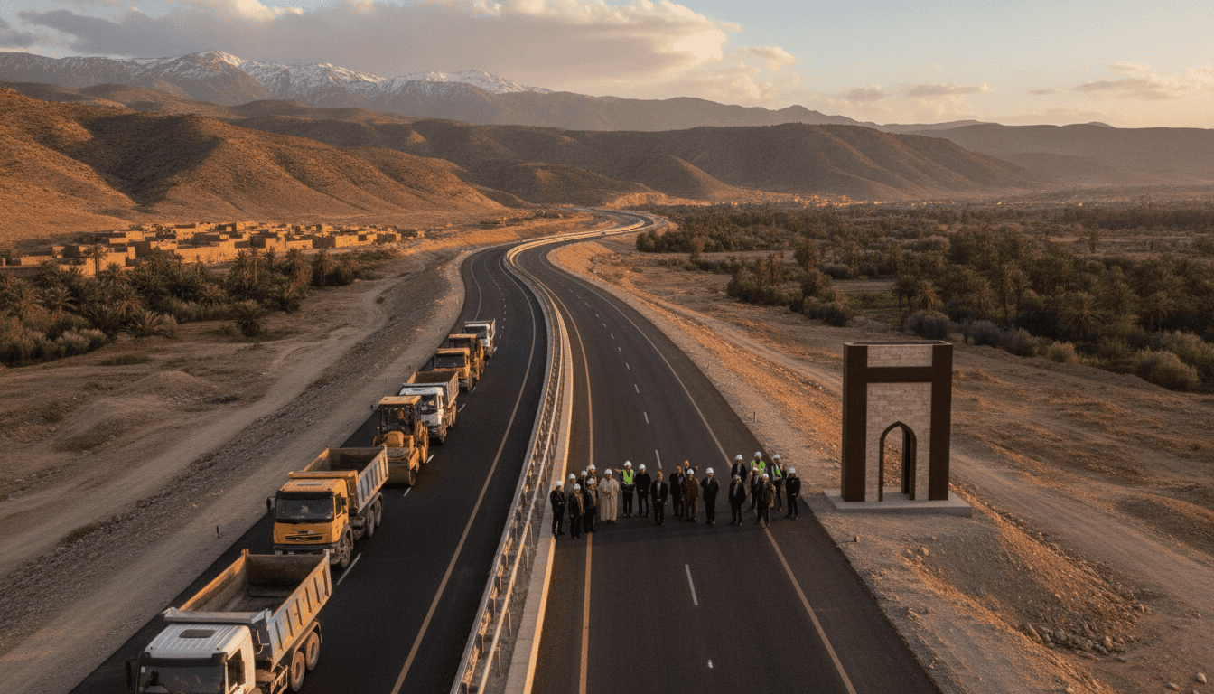 Marrakech-Safi investit 330 millions de dirhams pour moderniser son réseau routier
