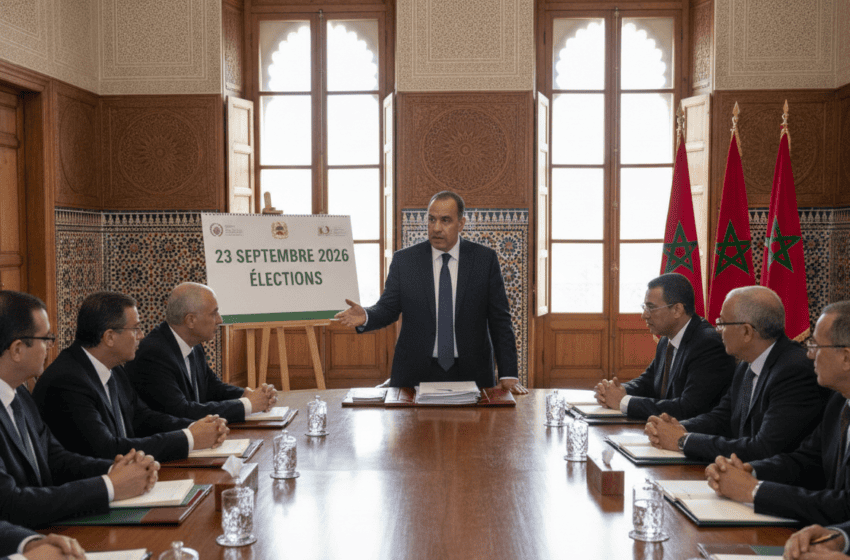  Ministre de l’Intérieur active Commission centrale et mobilise partis pour élections 23 septembre 2026
