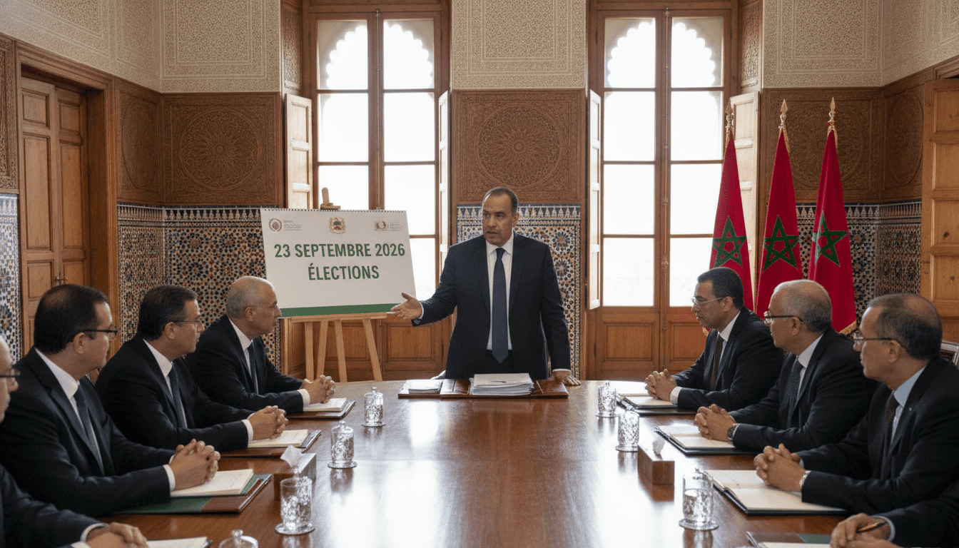 Ministre de l'Intérieur active Commission centrale et mobilise partis pour élections 23 septembre 2026
