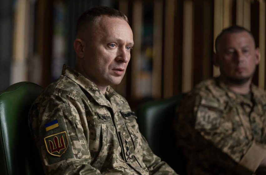  Mykhailo Drapatyi nommé commandant en chef des forces armées ukrainiennes par Zelensky