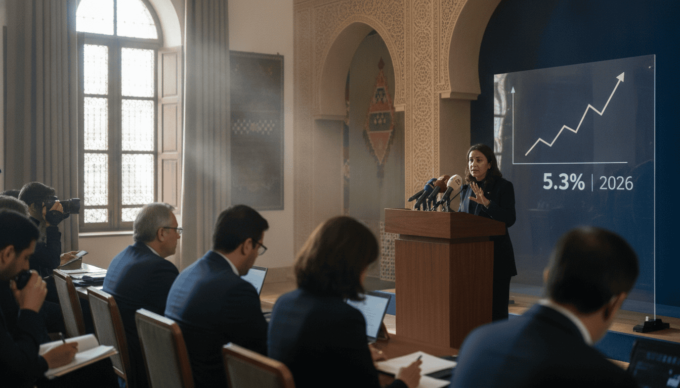 Nadia Fettah annonce une croissance attendue de 5,3 % en 2026