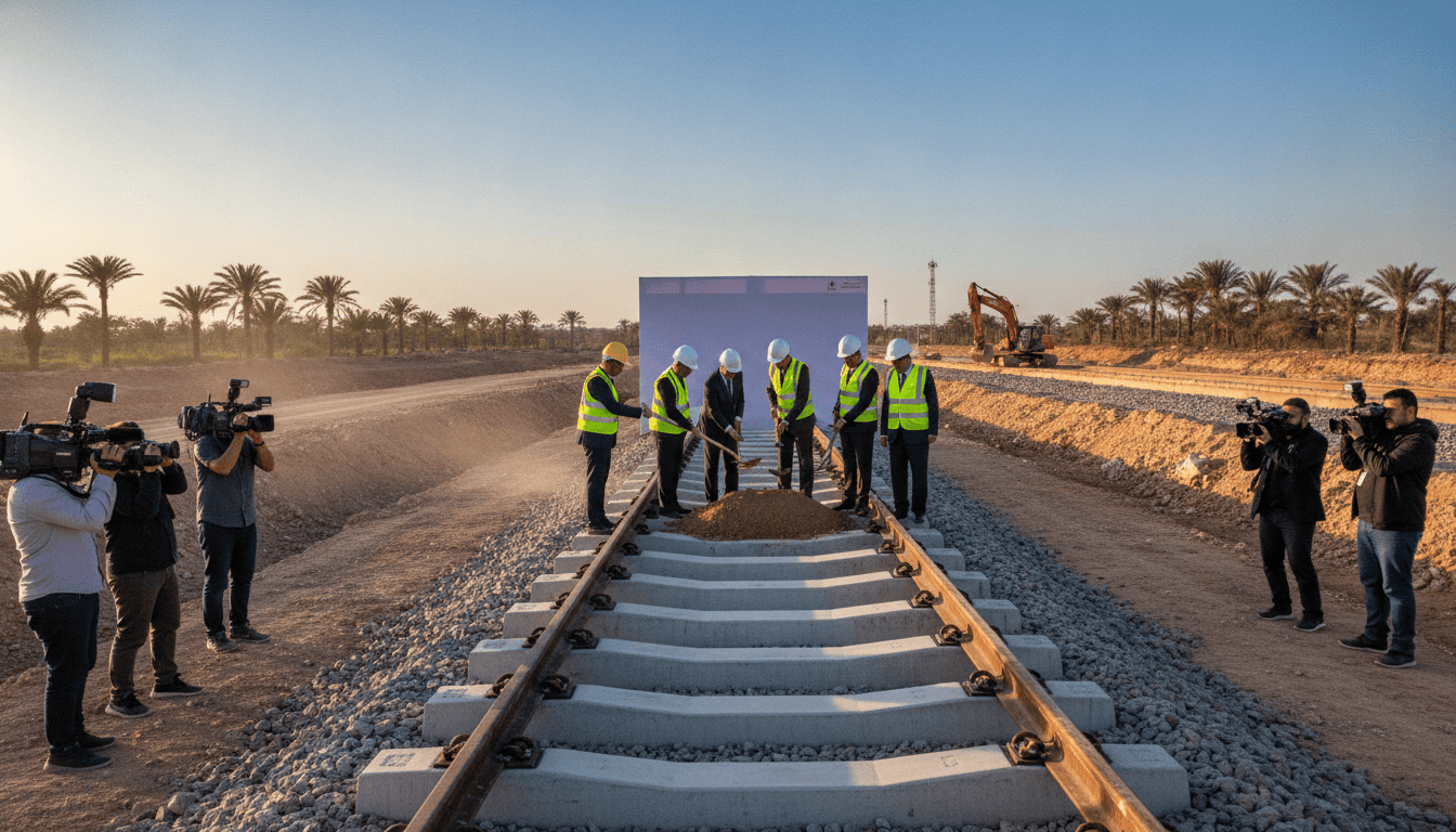 ONCF franchit une nouvelle étape sur la LGV Kénitra-Marrakech