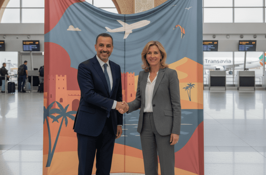  ONMT et Transavia renforcent les liaisons Paris‑Orly vers Ouarzazate et Dakhla