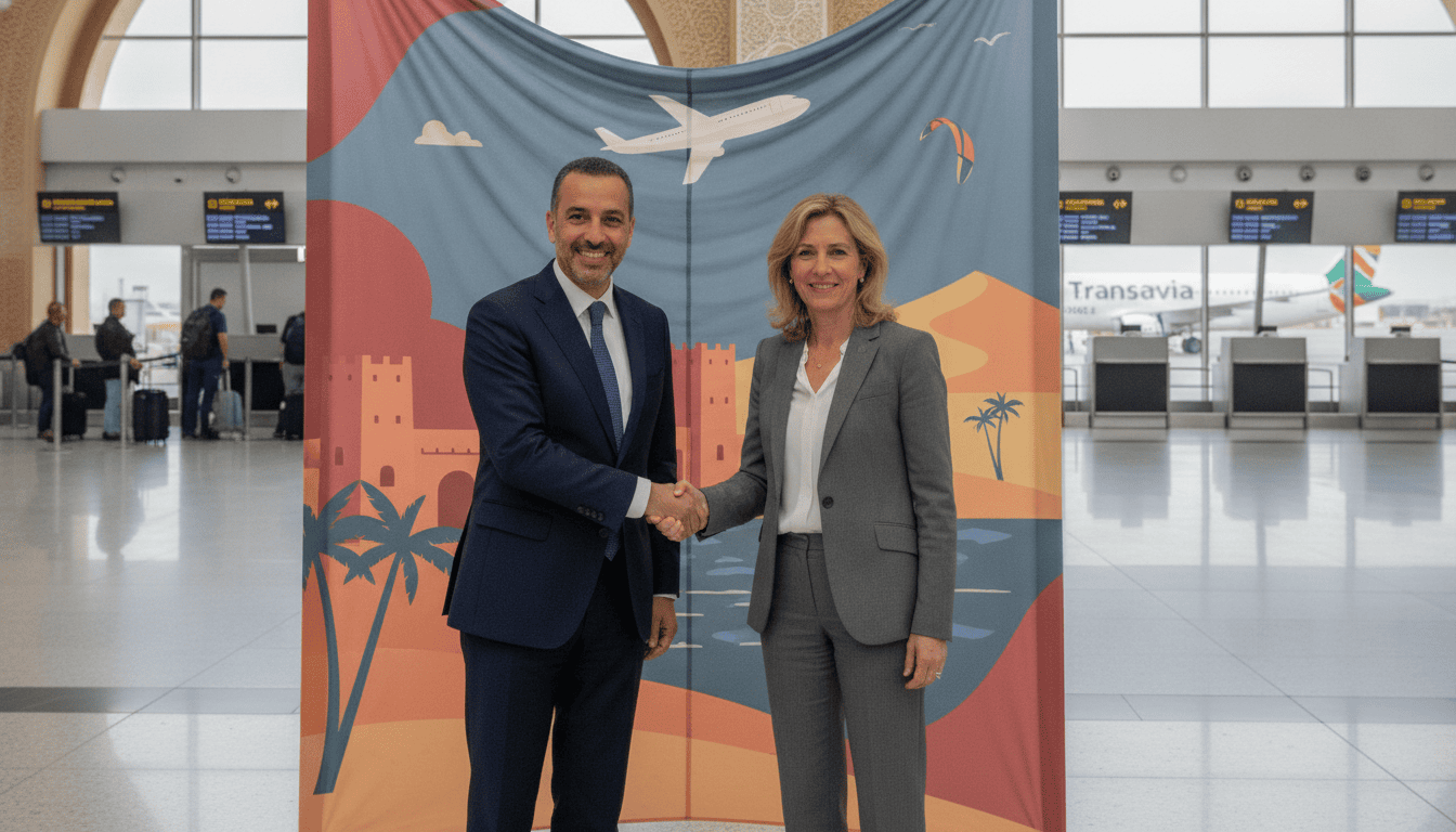 ONMT et Transavia renforcent les liaisons Paris‑Orly vers Ouarzazate et Dakhla