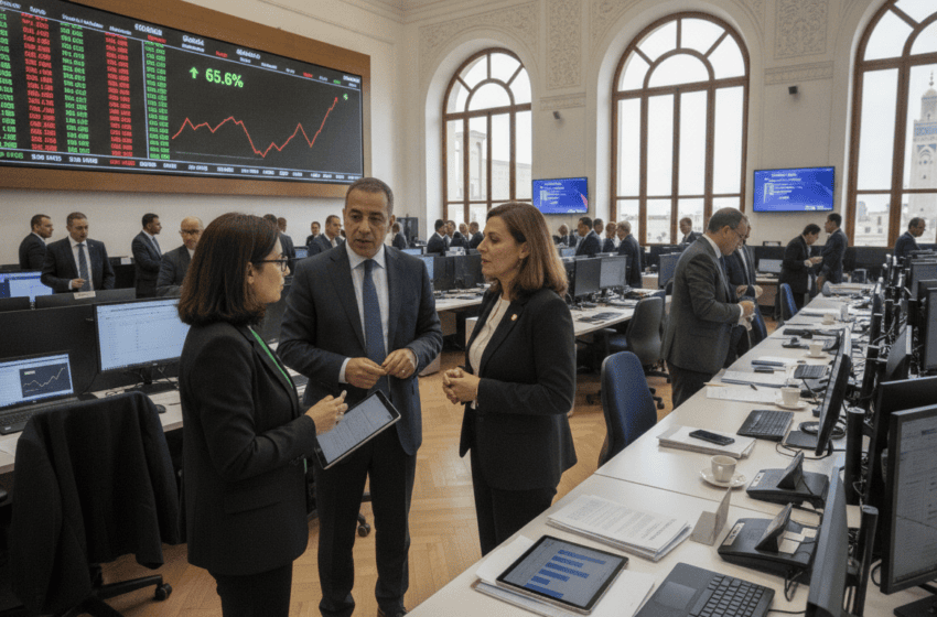  OPCVM et personnes morales marocaines pèsent 65,6% des flux à la Bourse de Casablanca