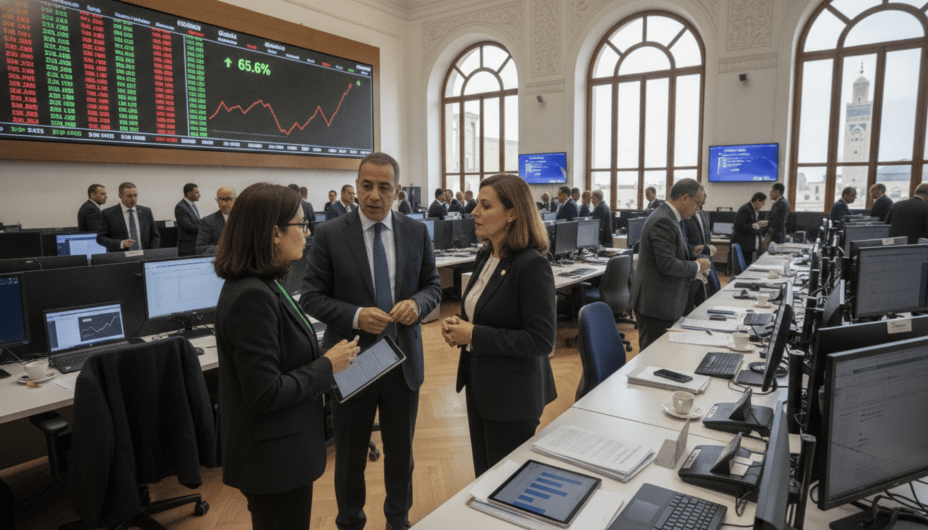 OPCVM et personnes morales marocaines pèsent 65,6% des flux à la Bourse de Casablanca
