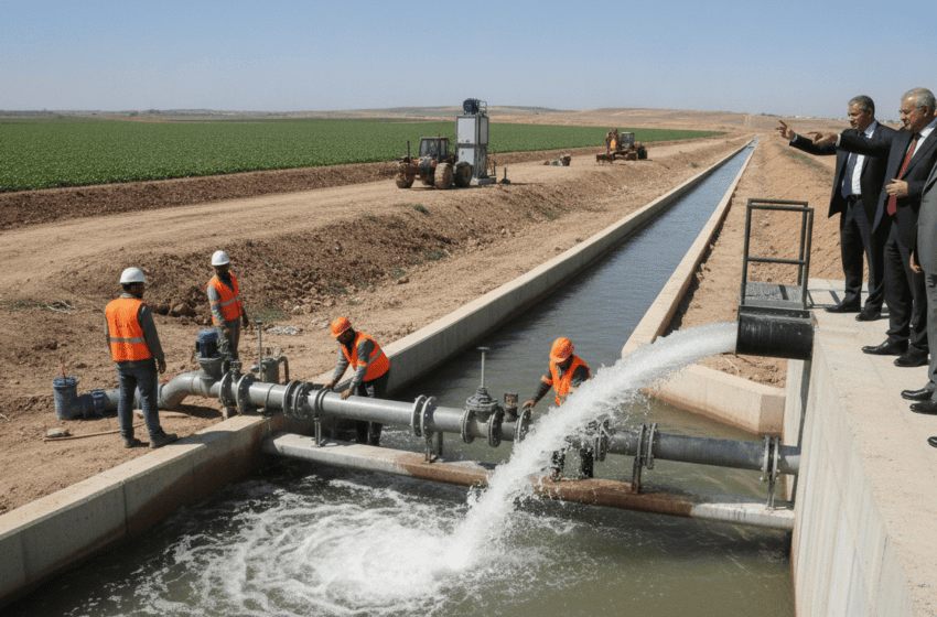  ORMVA des Doukkala lance remise en eau et modernisation des réseaux d’irrigation