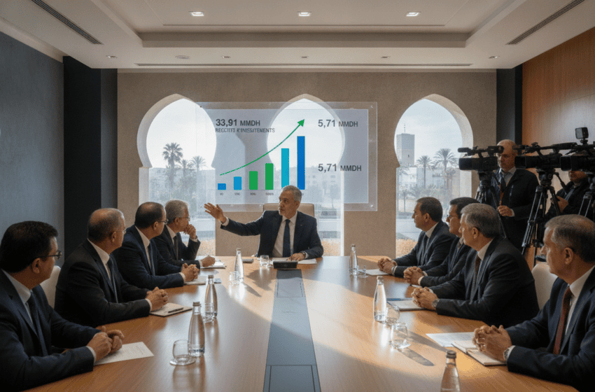  Office des changes : recettes d’investissements 33,91 MMDH et flux net IDME 5,71 MMDH