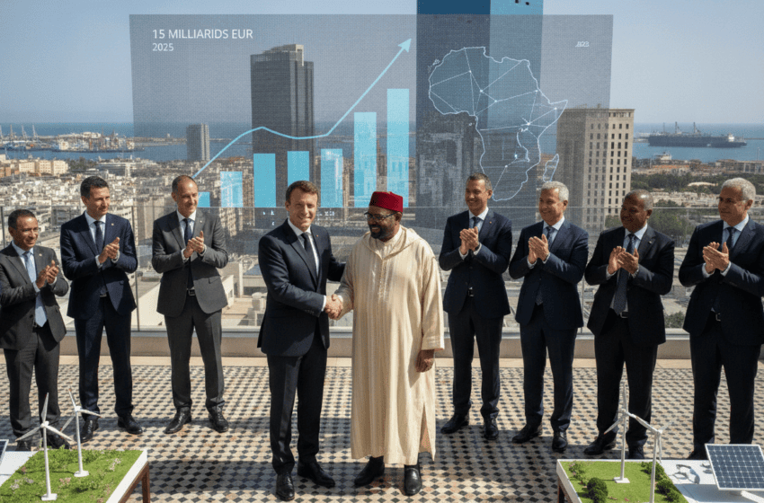  Partenariat Maroc‑France modèle pour l’Afrique après 15 milliards d’échanges en 2025