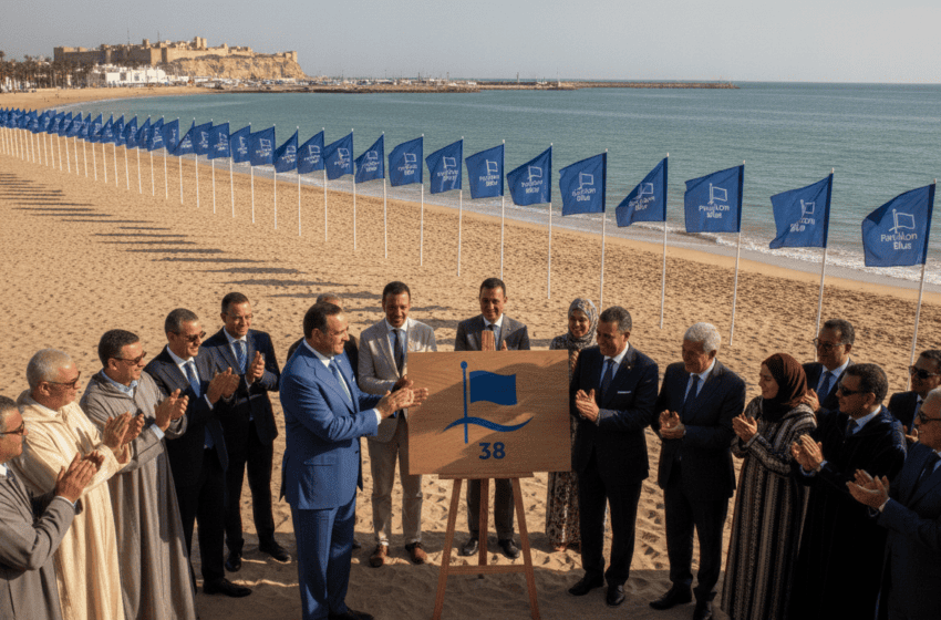  Pavillon Bleu 2026 : le Maroc bat son record avec 38 sites labellisés