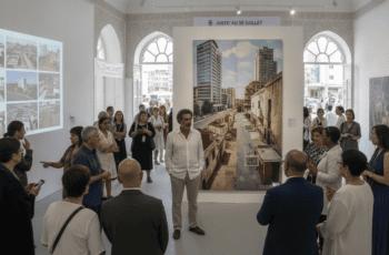 Rachid Ouettassi expose disparités urbaines de Tanger à Dar D’Art jusqu'au 10 juillet