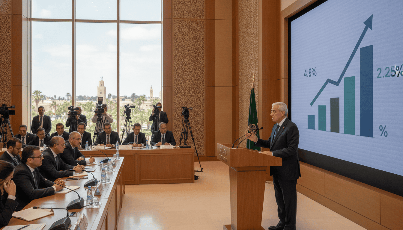 Rapport de supervision bancaire 2025 de Bank Al‑Maghrib : croissance 4,9% et taux 2,25%
