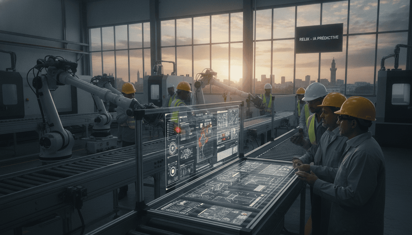 Relix : l'intelligence artificielle prédictive au service de la maintenance industrielle à Casablanca