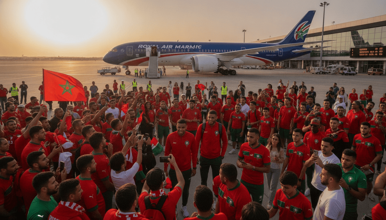 Royal Air Maroc renforce ses vols spéciaux Casablanca‑Boston et New York pour supporters