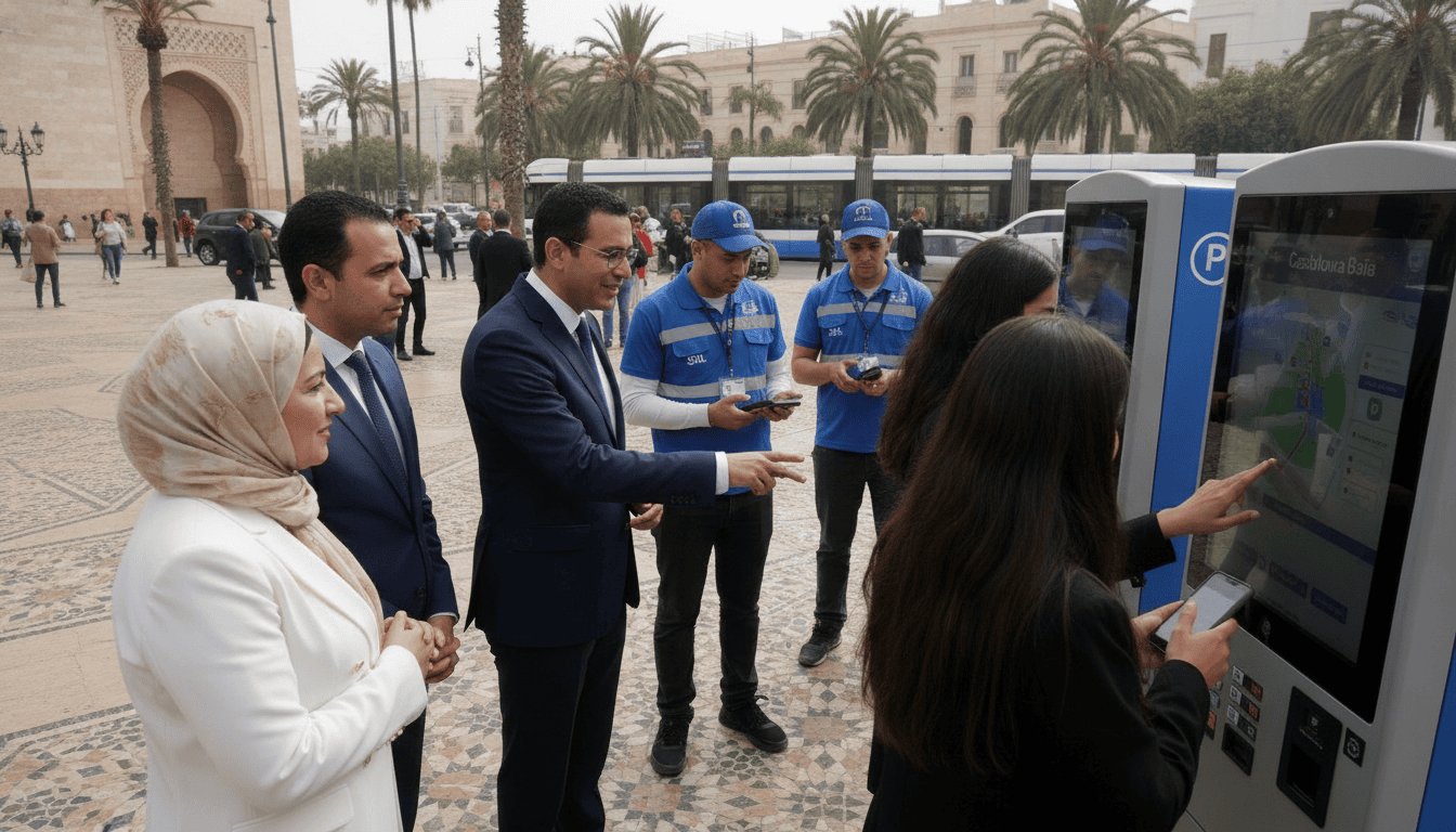 SDL Casablanca Baïa lance un AMI pour paiement numérique du stationnement et contrôle terrain