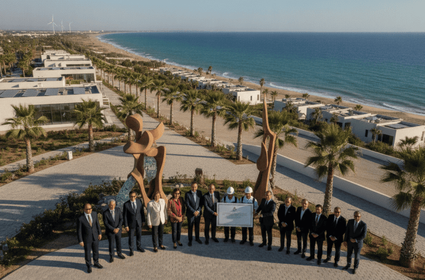  Saïdia Mediterrania décroche la certification HQE Aménagement durable, première nationale et africaine