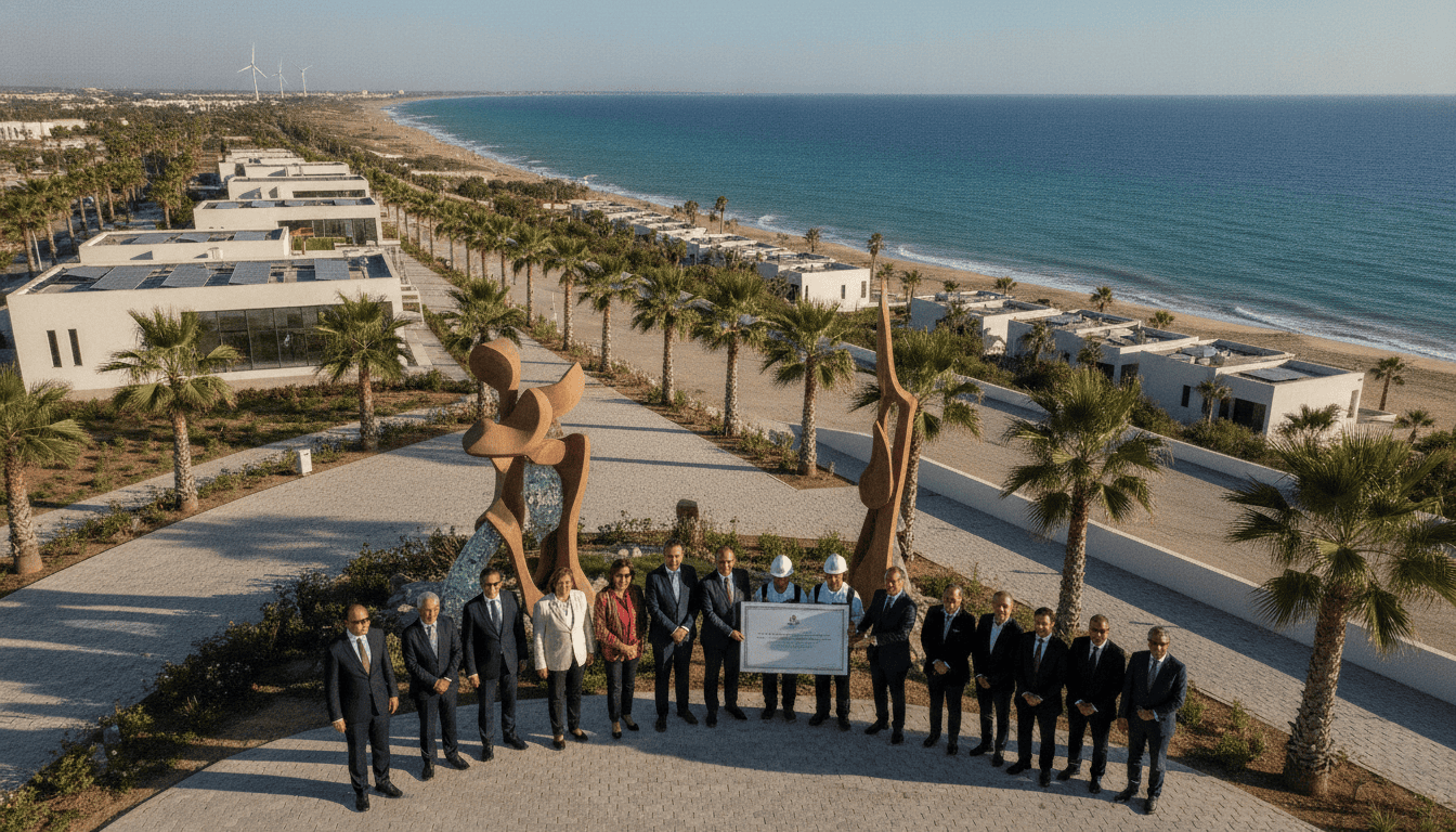 Saïdia Mediterrania décroche la certification HQE Aménagement durable, première nationale et africaine
