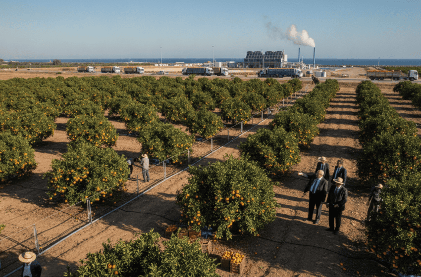  Souss‑Massa renforce irrigation et dessalement pour soutenir exportations d’agrumes et résilience