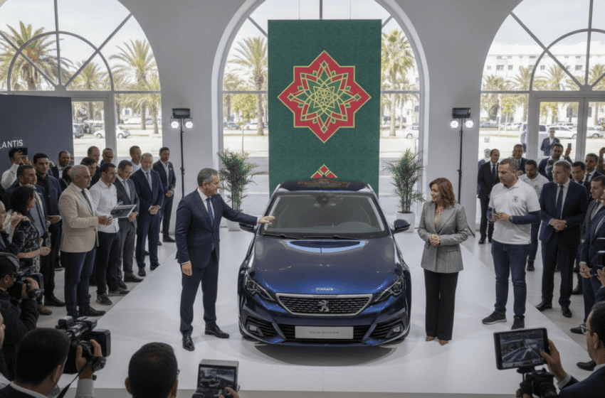  Stellantis Maroc dévoile le restylage de la Peugeot 308 conçu à Vélizy