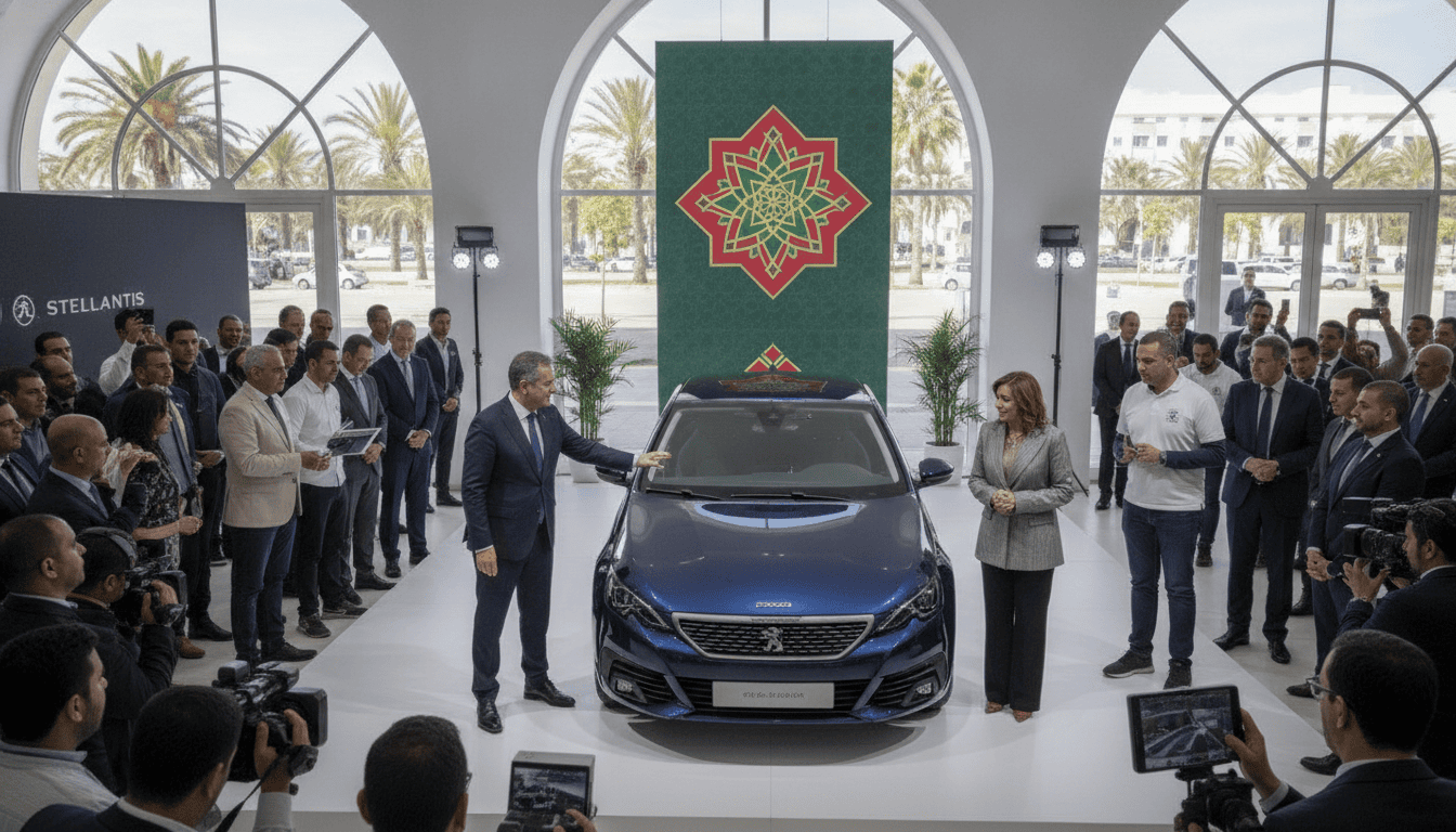 Stellantis Maroc dévoile le restylage de la Peugeot 308 conçu à Vélizy