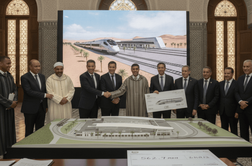  TGCC remporte à 562,7 MDH le marché gare Marrakech‑Guéliz et technicentre LGV Kénitra‑Marrakech