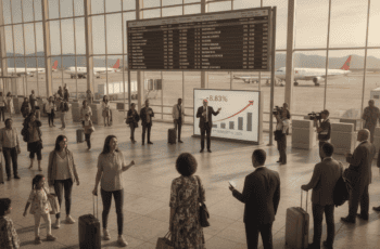 Trafic aérien marocain en hausse de 8,83% au premier semestre 2026 selon l'ONDA