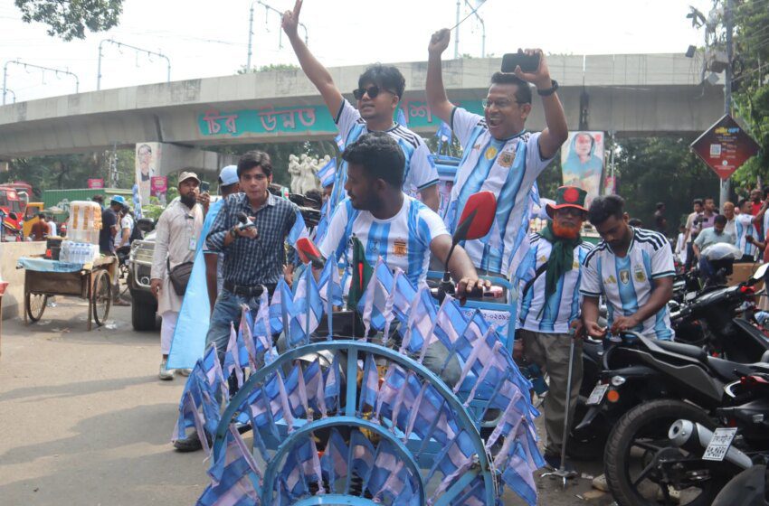  Triplé de Messi à Dacca: la ferveur des supporters bangladais pour l’Argentine