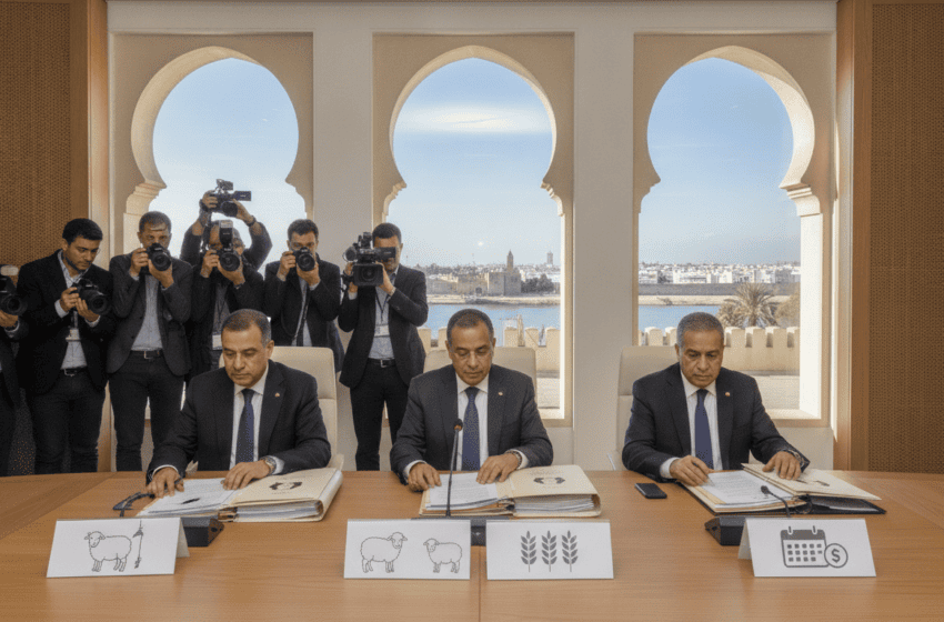  Trois décrets adoptés à Rabat sur ovins, blé et allocation exceptionnelle 12 mois