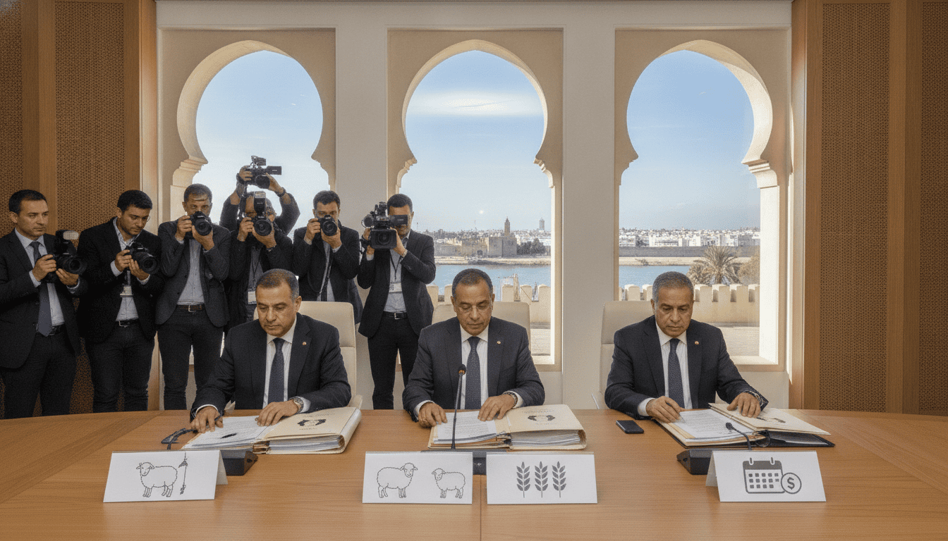 Trois décrets adoptés à Rabat sur ovins, blé et allocation exceptionnelle 12 mois