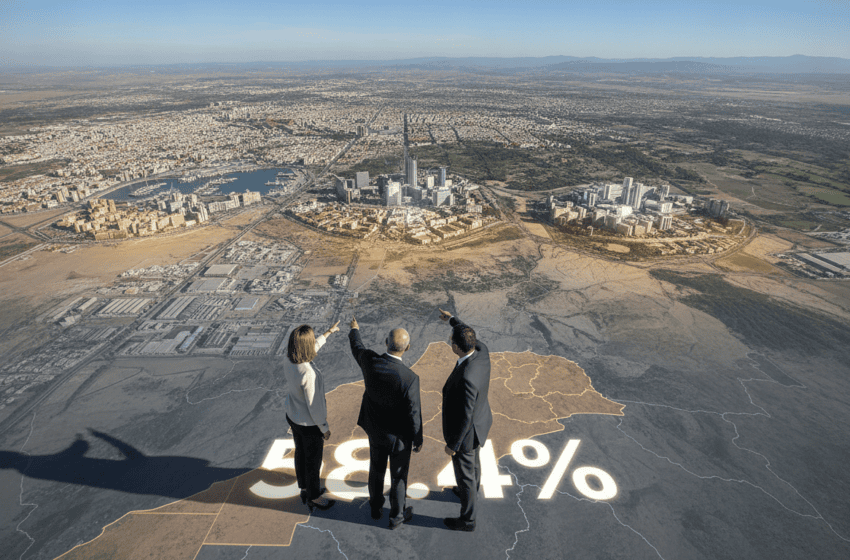  Trois régions concentrent 58,4% du PIB national en 2024 selon le HCP