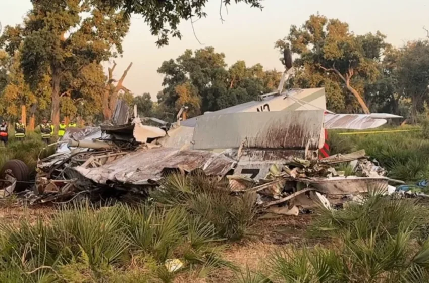  Un avion de surveillance s’écrase à Témara lors d’une mission contre un feu de forêt