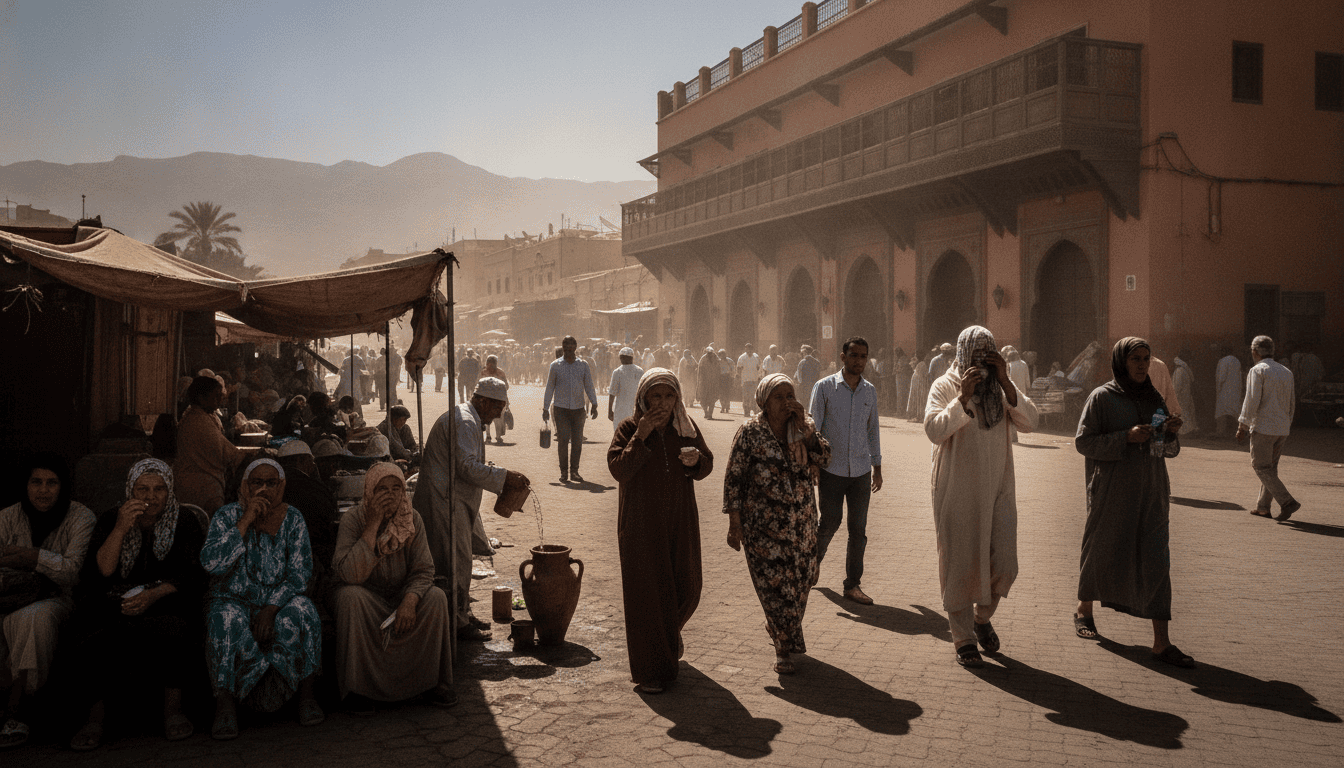 Vague de chaleur au Maroc le ministère de la Santé appelle à la vigilance