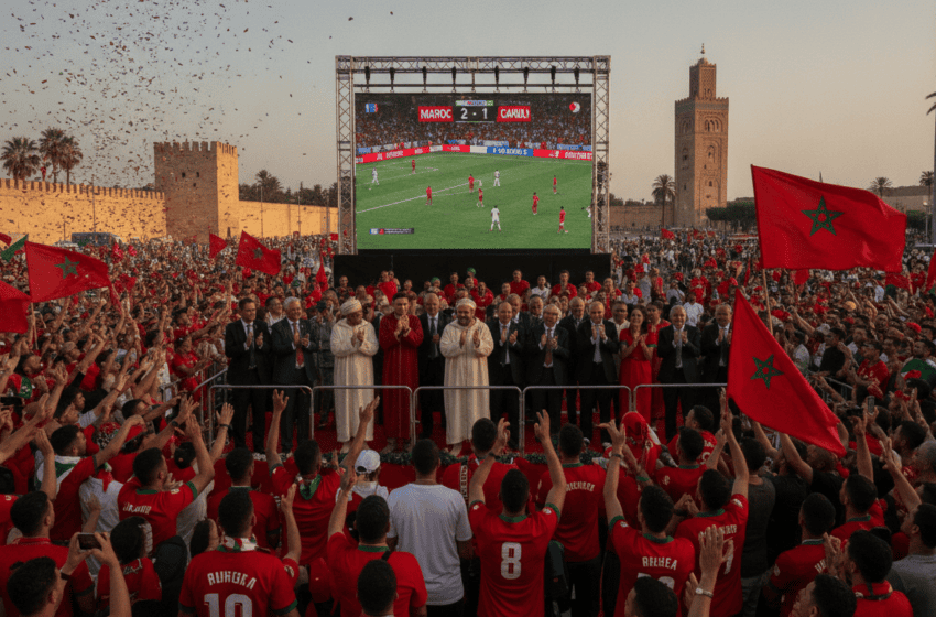  Victoire du Maroc contre le Canada saluée comme fruit de la Vision Royale
